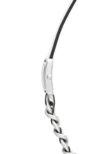 Load image into Gallery viewer, Moment Silver Tone Double Wrap Watch, 19x30mm