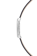 Load image into Gallery viewer, Major Silver Tone Leather Watch, 40MM
