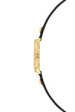Load image into Gallery viewer, Major Gold Tone Pyramid Studded Leather Watch, 35MM
