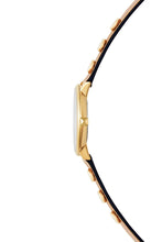 Load image into Gallery viewer, Major Gold Tone Biker Studded Leather Watch, 35MM
