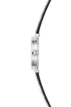 Load image into Gallery viewer, BFFL Silver Tone Multi Studded Leather Watch, 36MM
