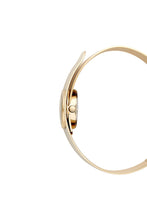 Load image into Gallery viewer, Hooked Gold Plated Tone Bangle Watch, 18mm
