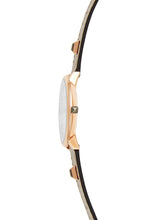 Load image into Gallery viewer, Major Rose Gold Tone Grey Leather Strap Watch, 35mm
