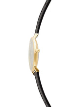 Load image into Gallery viewer, Major Gold Tone Black Strap Watch, 35m
