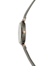 Load image into Gallery viewer, Nina Grey Ion Plated Tone Mesh Watch, 33mm
