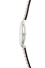 Load image into Gallery viewer, Major Silver Tone Blush Stud Strap Watch, 35mm
