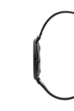 Load image into Gallery viewer, Major Black Ion Plated Tone Mesh Bracelet Watch, 35mm
