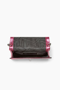 Chevron Quilted Small Love Crossbody