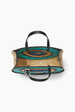 Load image into Gallery viewer, Straw Circle Tote
