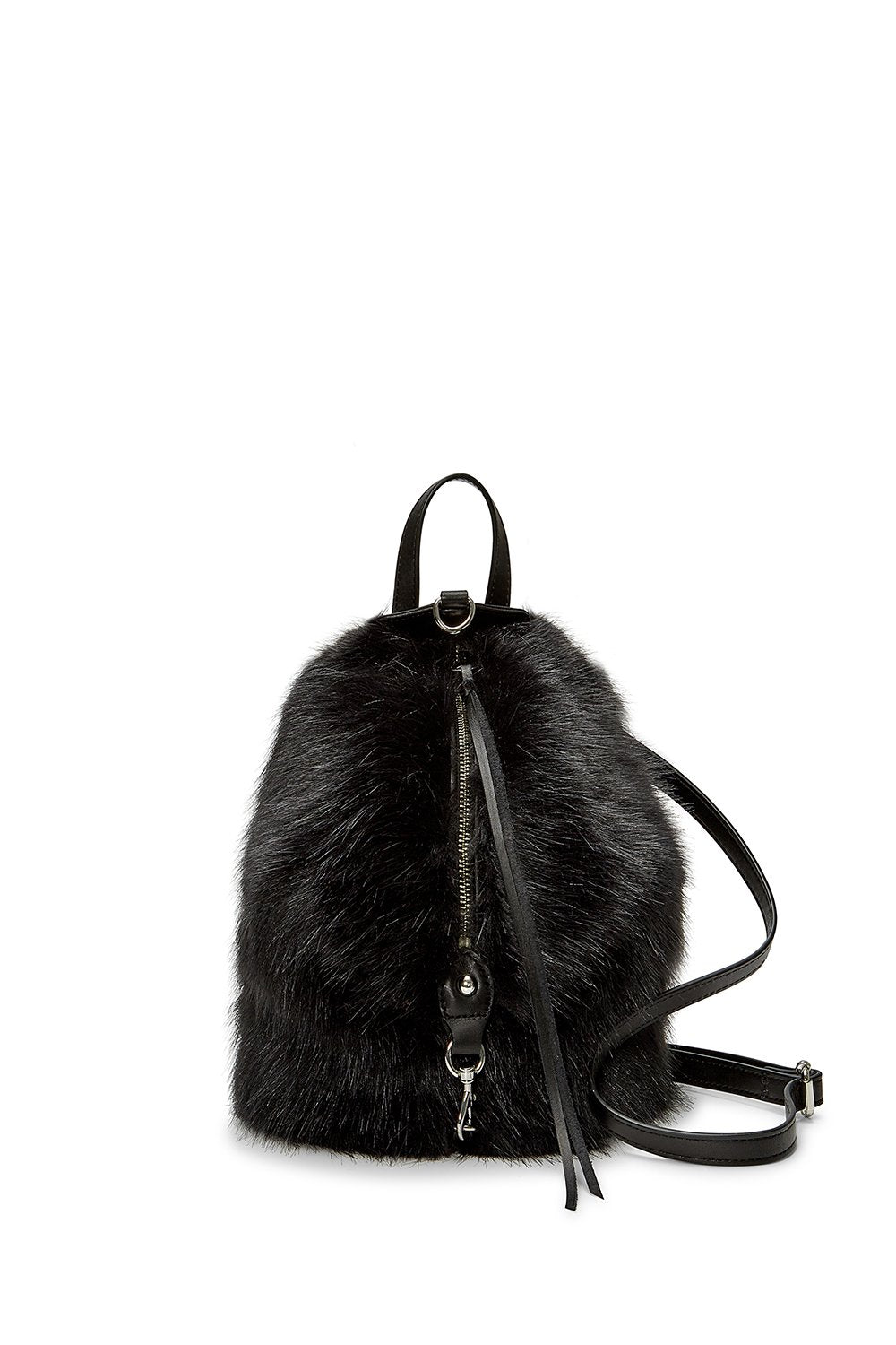 Faux Fur Convertible Mini Julian Backpack – rebeccaminkoff8.com