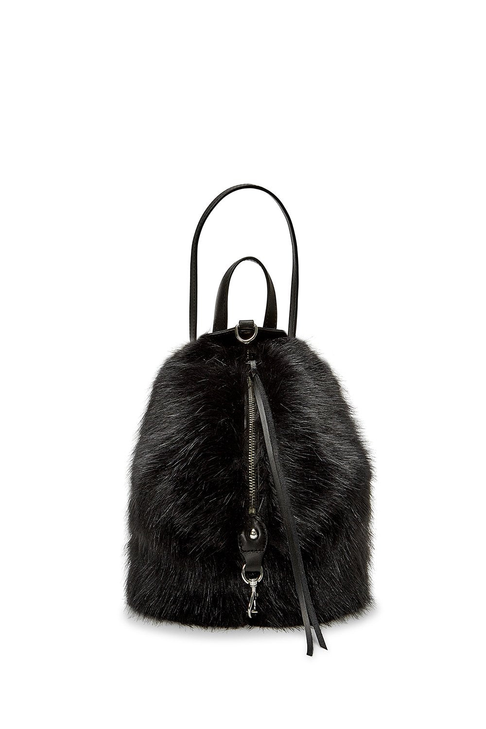 Faux Fur Convertible Mini Julian Backpack – rebeccaminkoff8.com
